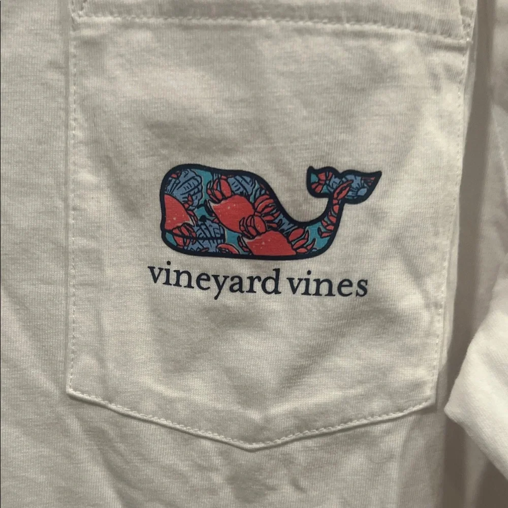 NWT-Vineyard Vines BoysClassic White Long Sleeve Tee